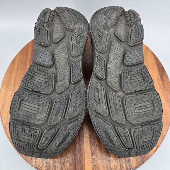 Hoka One One Bondi 7 Shoes Mens 10 D Triple Black Walking Sneakers NO INSOLES main image 2